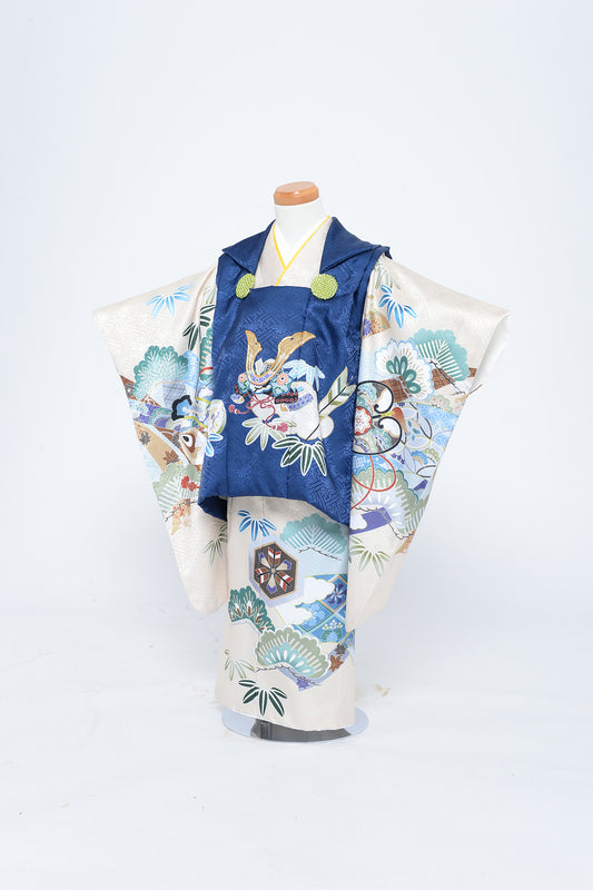 七五三のレンタル【3才】【男の子】の衣装詳細ページ【七五三b3005】