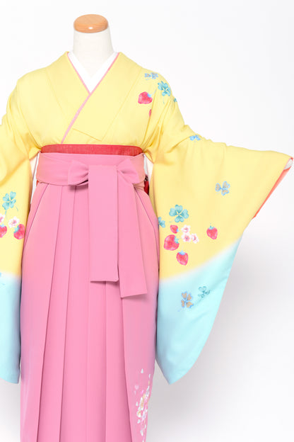 卒業袴のレンタル衣装 商品詳細ページ【かわいい】【卒業袴129-h099】