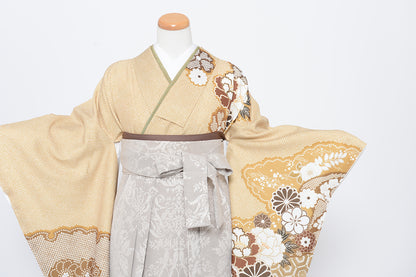 卒業袴のレンタル衣装 商品詳細ページ【カワイイ、ナチュラル】【卒業袴205-h139】